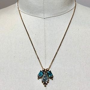 Anthropologie Crystal Necklace
